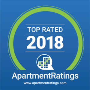 Cypress Lake has been named a 2018 Top Rated Community by ApartmentRatings.com
