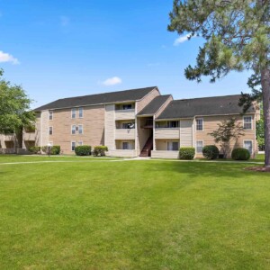 Building Exterior with Green Grass