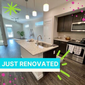 just renovated