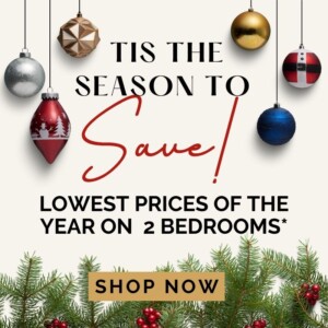lowest prices of the year on select 2 bedrooms