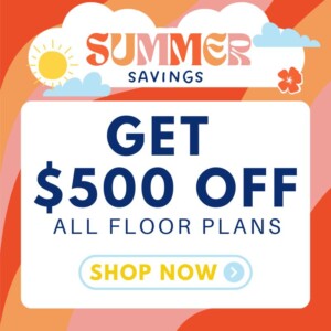 $500 off all homes
